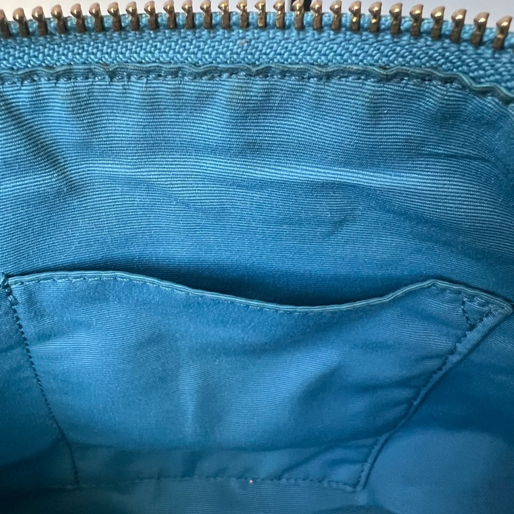 Coach Pebbled Leather Hobo Bag in Light Blue Style F36628 2015 - Picture 15 of 16